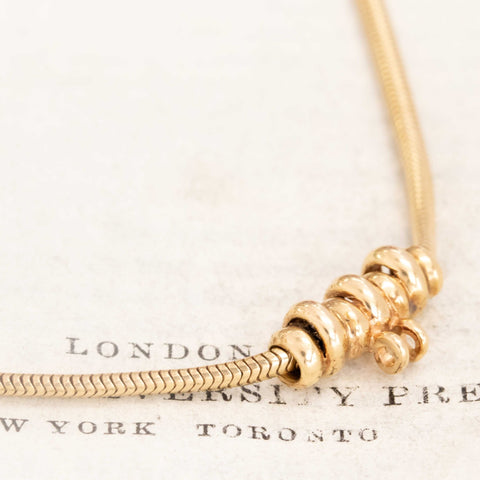 Vintage Serpent Slider Chain