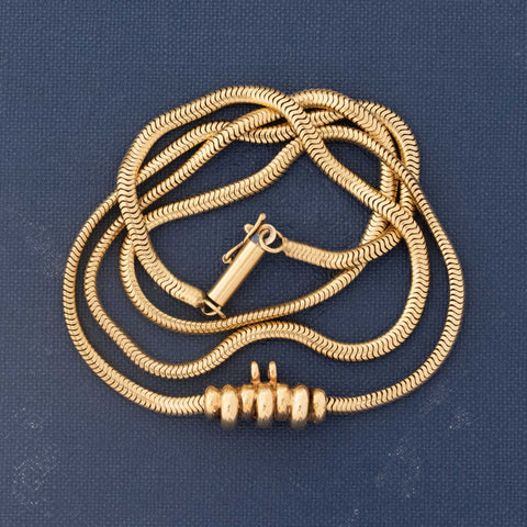 Vintage Serpent Slider Chain