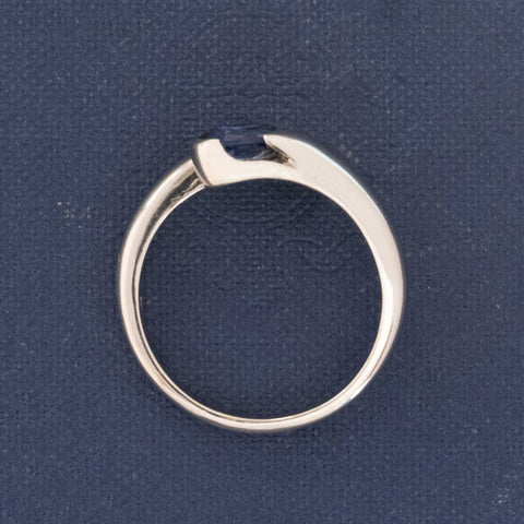 Vintage Serpenti Sapphire Ring by Bvlgari