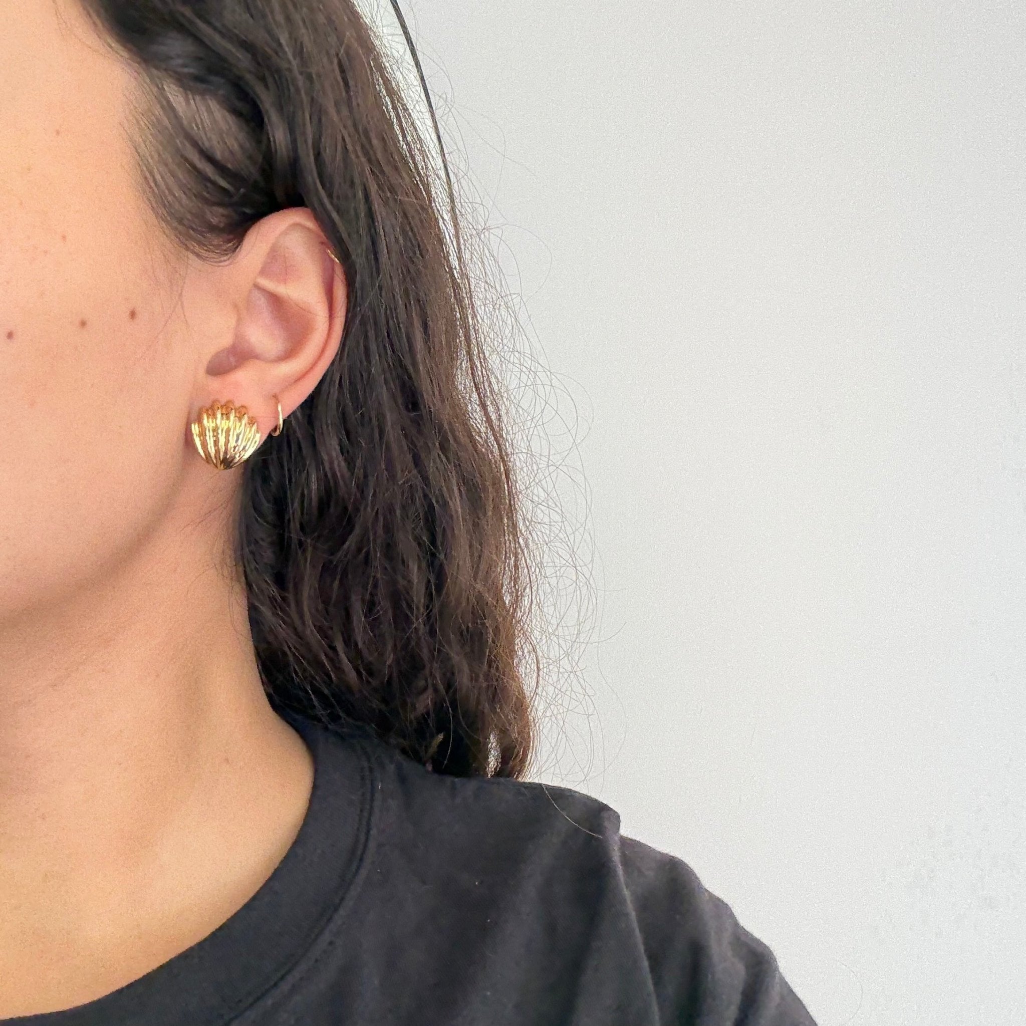 Vintage Shell Clip-On Earrings, by Tiffany & Co.