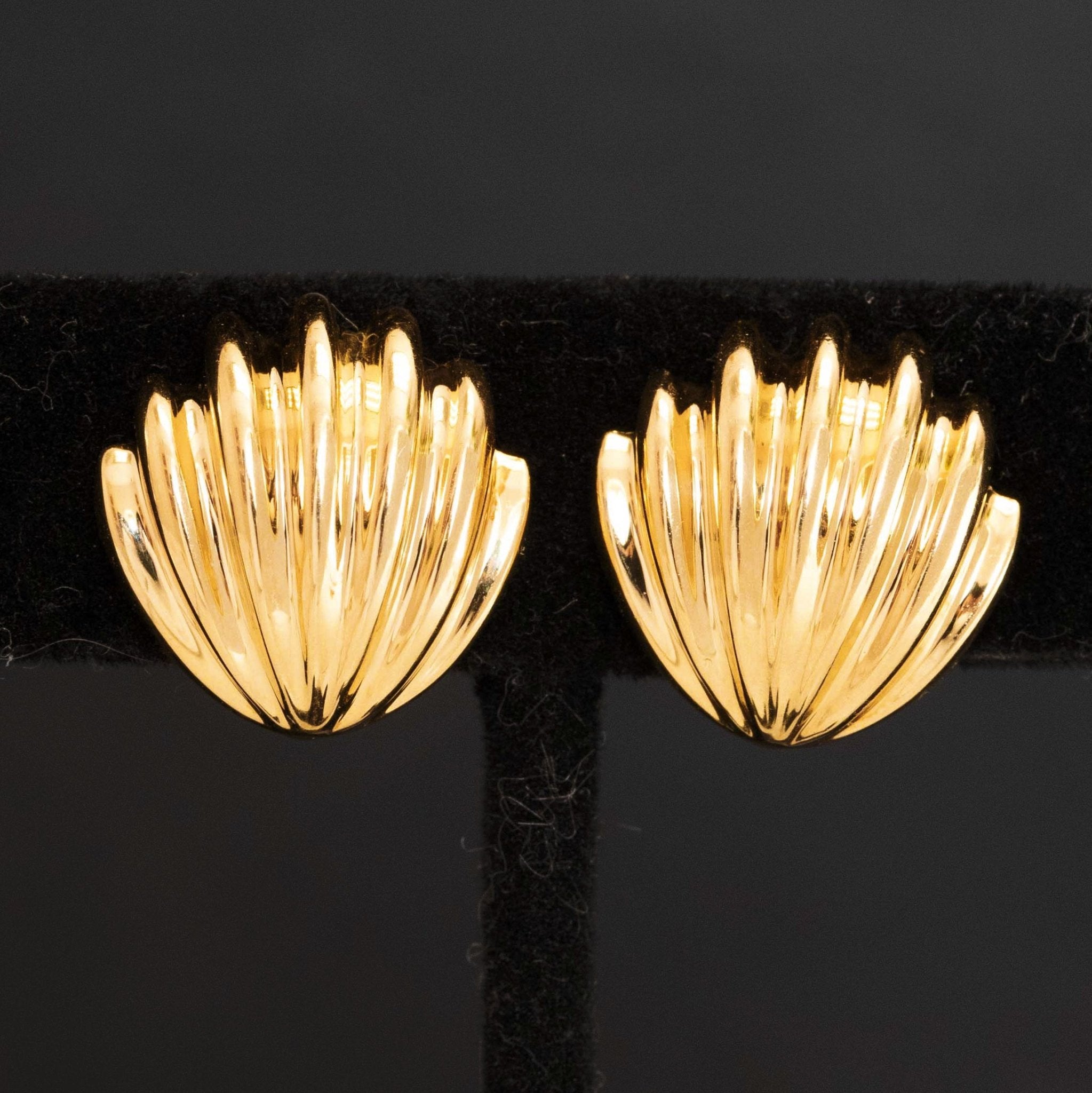 Vintage Shell Clip-On Earrings, by Tiffany & Co.