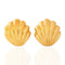 Vintage Shell Earrings, Italian