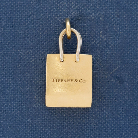 Vintage Shopping Bag Charm, by Tiffany & Co.