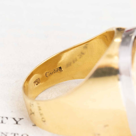 Vintage Signet Ring by Cartier