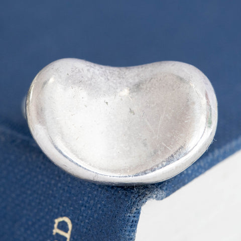 Vintage Elsa Peretti for Tiffany & Co. silver bean ring – alternate view 3