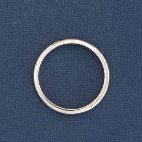 Vintage Slim Platinum Band by Tiffany & Co.