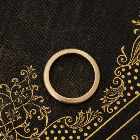 Vintage Slim Wedding Band, 2.5mm