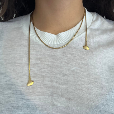 Vintage Snake Chain Lariat by Tiffany & Co.