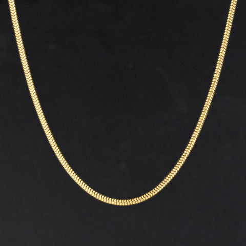 Vintage Snake Chain Necklace