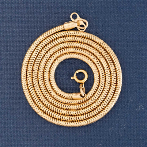 Vintage Snake Chain Necklace