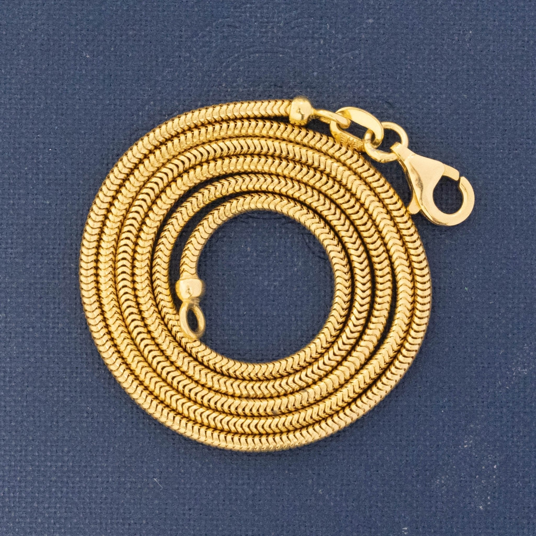 Vintage Snake Chain Necklace
