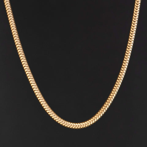 Vintage Snake Chain Necklace