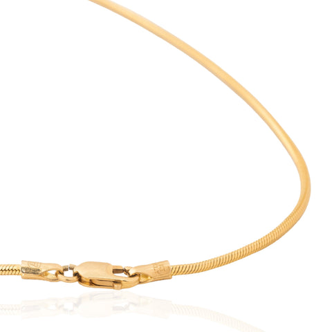 Vintage Snake Long Chain, Italian