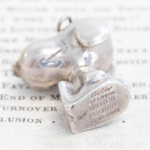 Vintage Snoopy Pendant, by Cartier