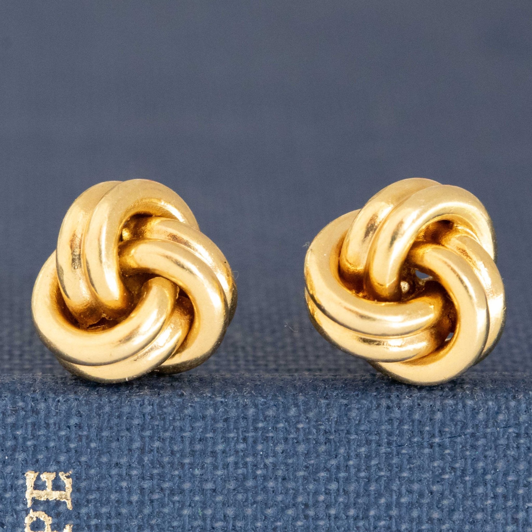 Vintage Somerset Knot Stud Earrings by Tiffany & Co.