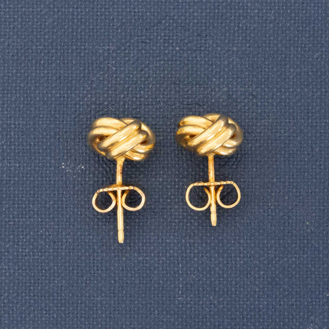 Vintage Somerset Knot Stud Earrings by Tiffany & Co.