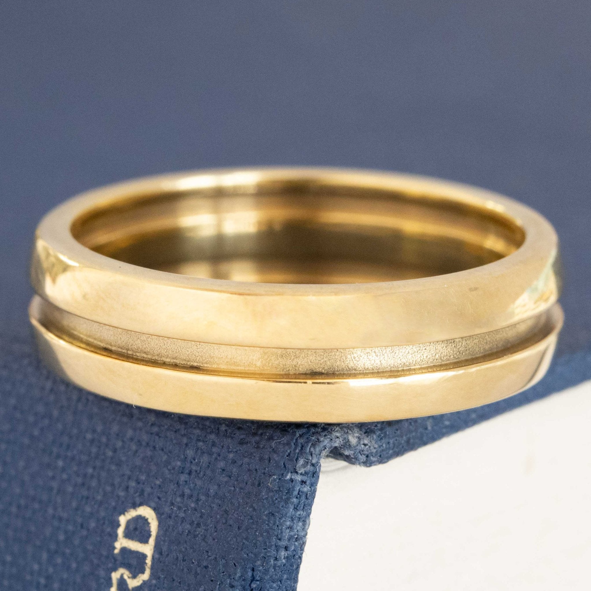 Vintage Split Wedding Band by Tiffany and Co