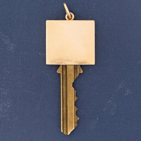 Vintage Square Key Pendant by Tiffany and Co
