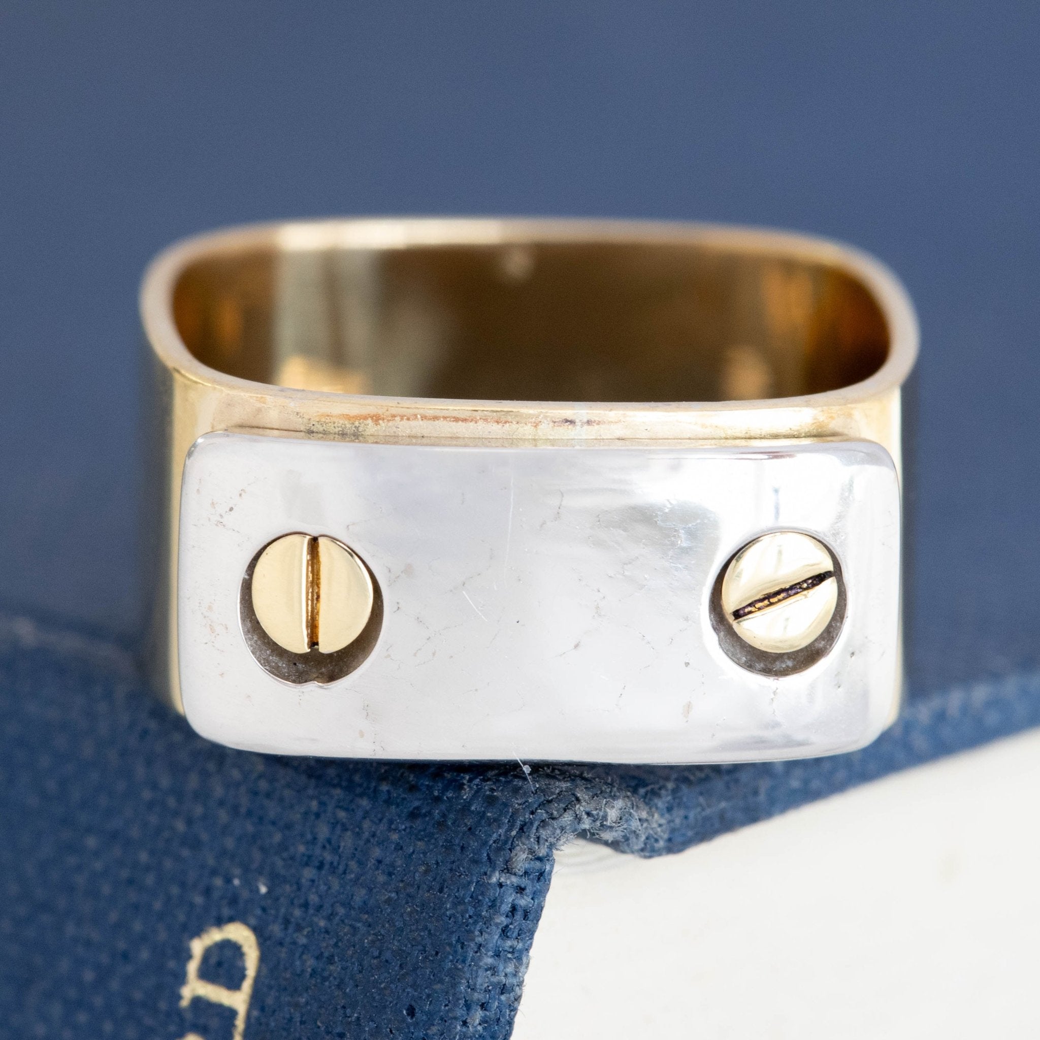 Vintage Square Shank Band, by Piaget