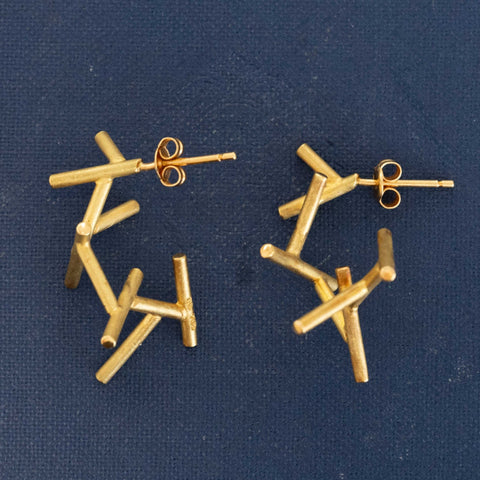 Vintage Stick Drop Earrings