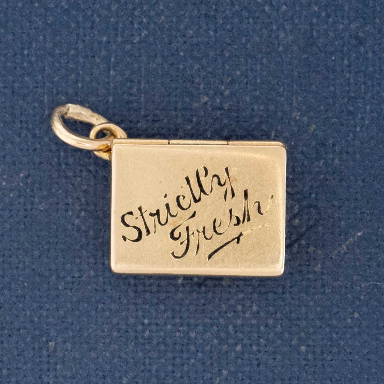 Vintage "Strictly Fresh" Egg Carton Charm