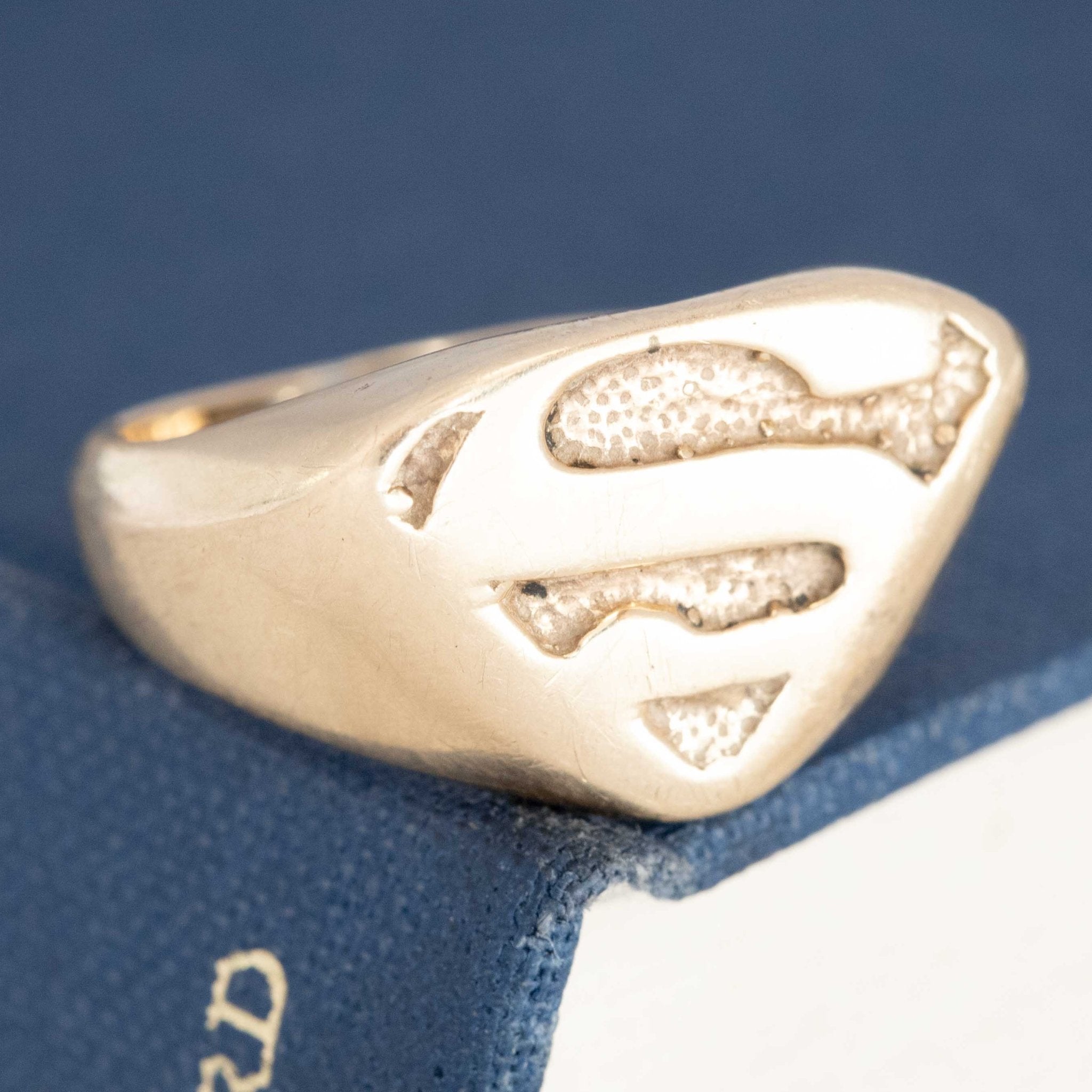 Vintage Superman Signet Ring