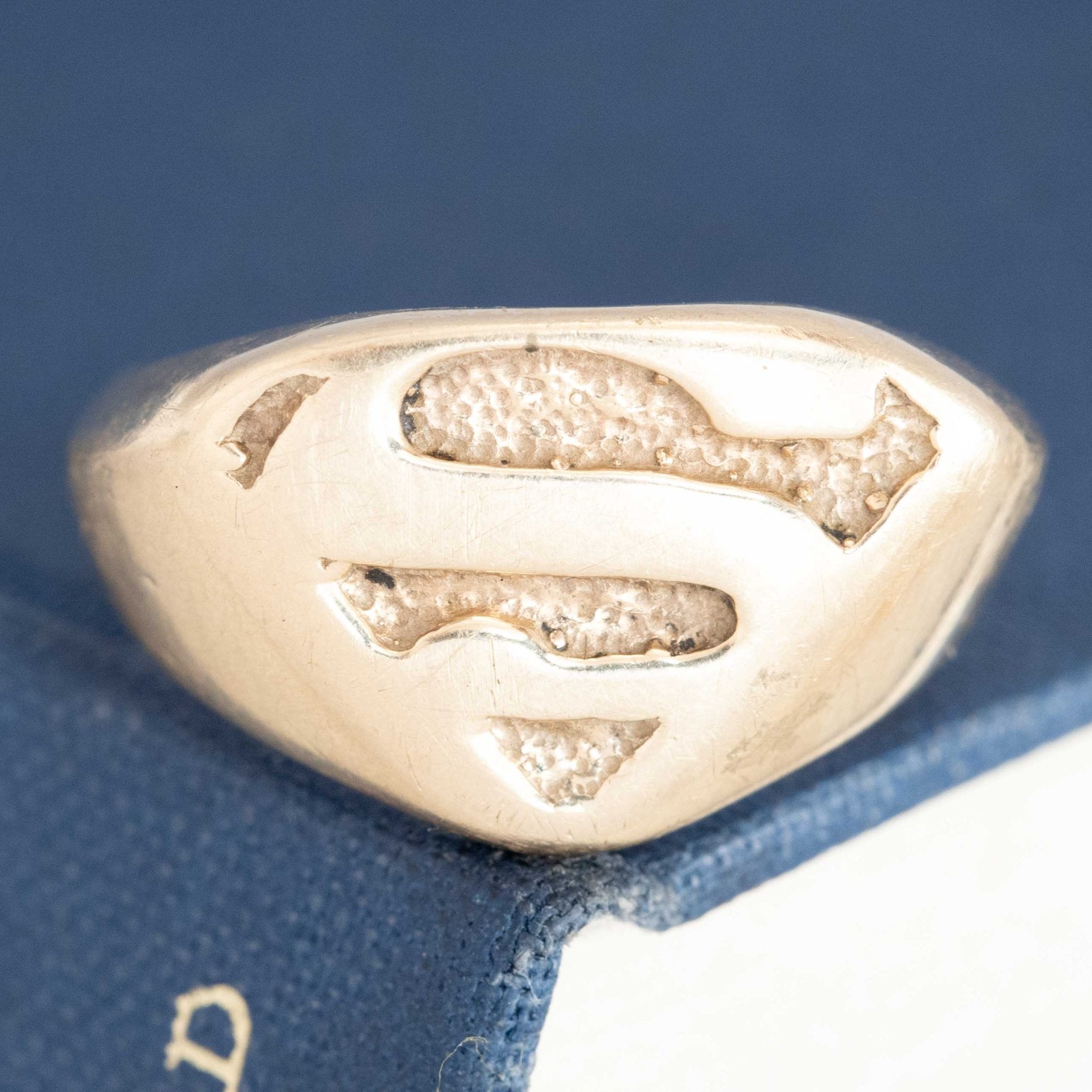 Vintage Superman Signet Ring
