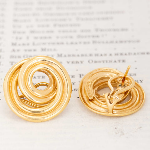 Vintage Swirl Earrings, by Tiffany & Co.