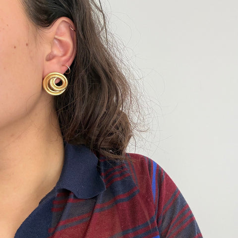 Vintage Swirl Earrings, by Tiffany & Co.