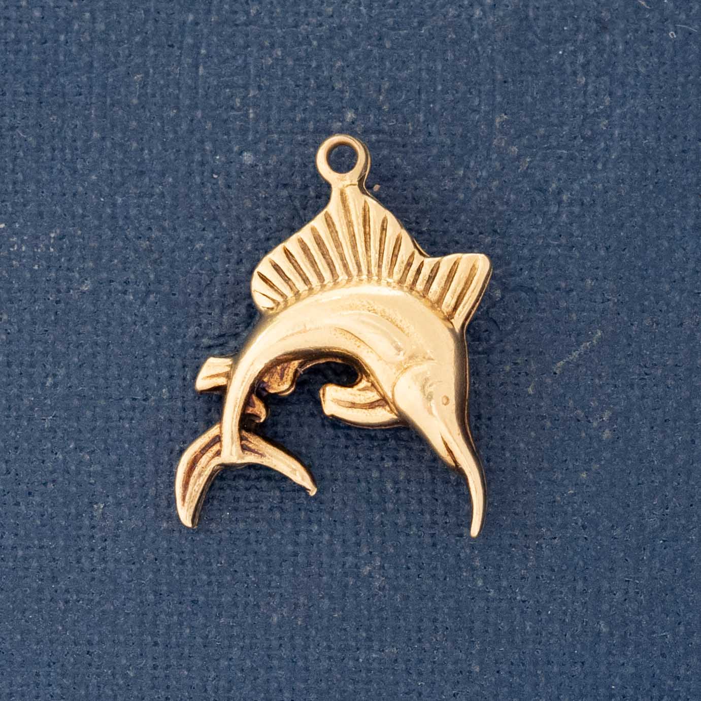 Vintage Swordfish Charm