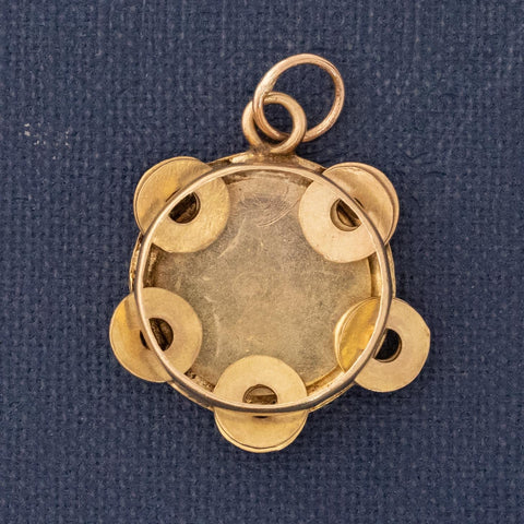 Vintage Tambourine Charm