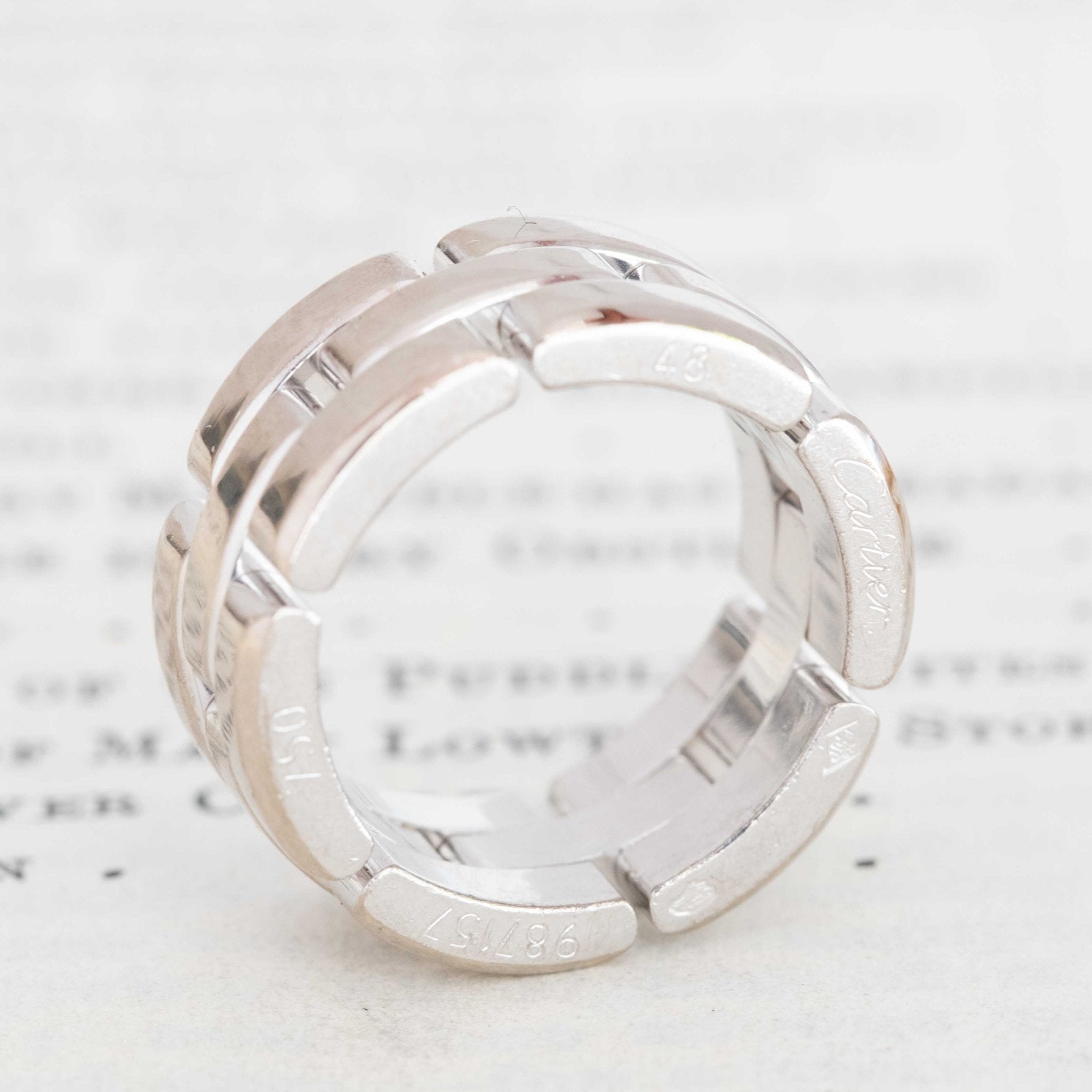 Vintage Tank Francaise Band, by Cartier