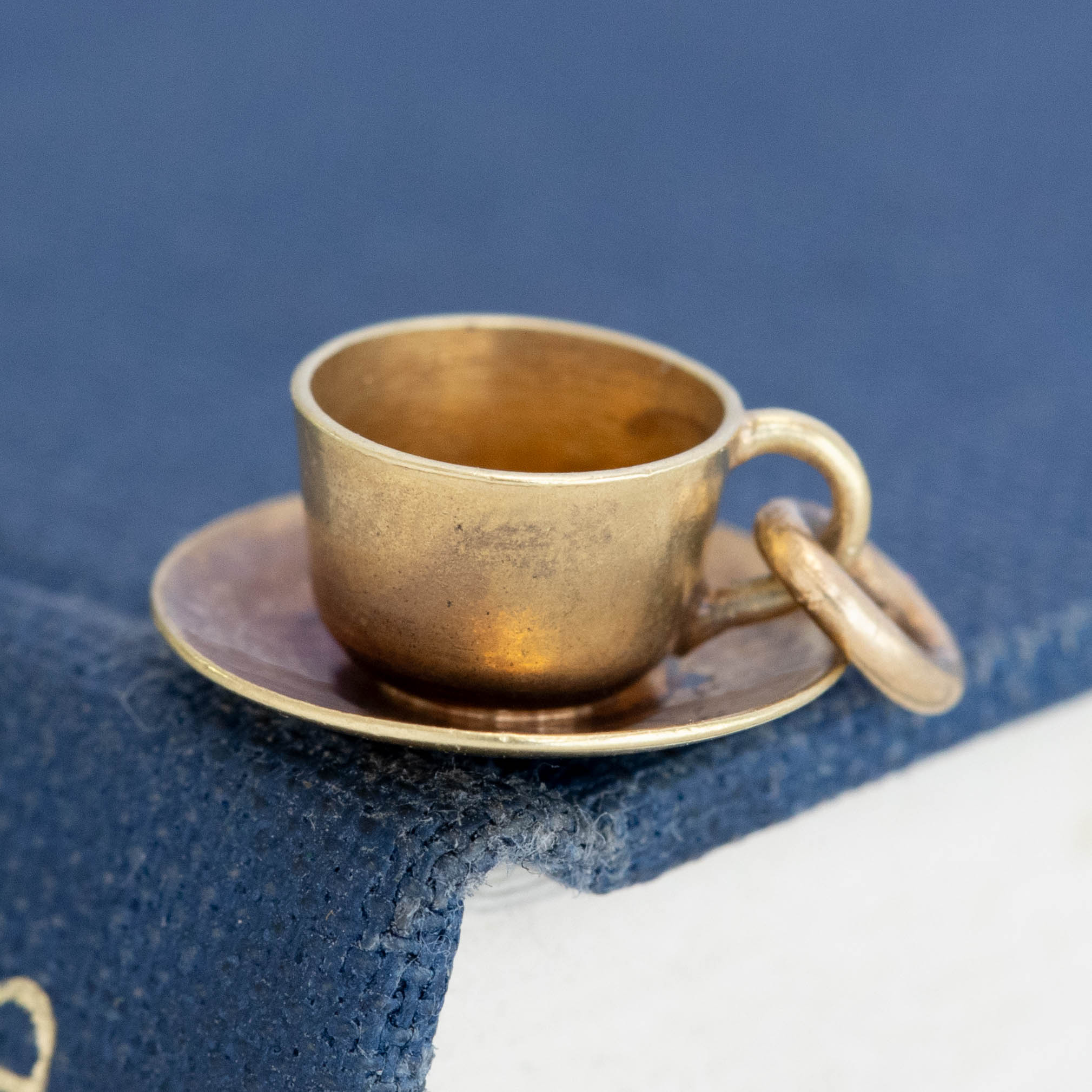 Vintage Tea Cup Charm