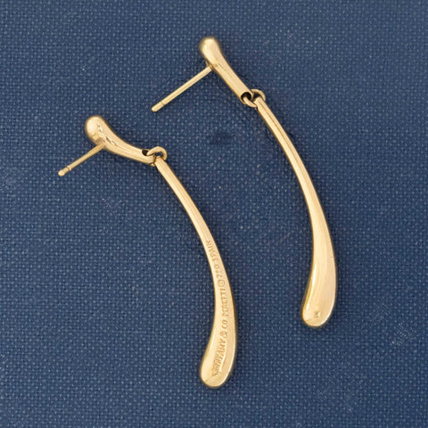 Vintage Teardrop Earrings, by Elsa Peretti for Tiffany & Co.