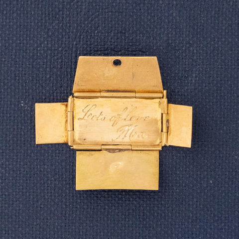 Vintage Telegramme to Sara Letter Charm French