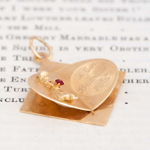 Vintage "To Our Bridesmaid" Charm