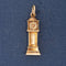 Vintage Tower Clock Charm