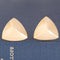 Vintage Triangle Dome Earrings