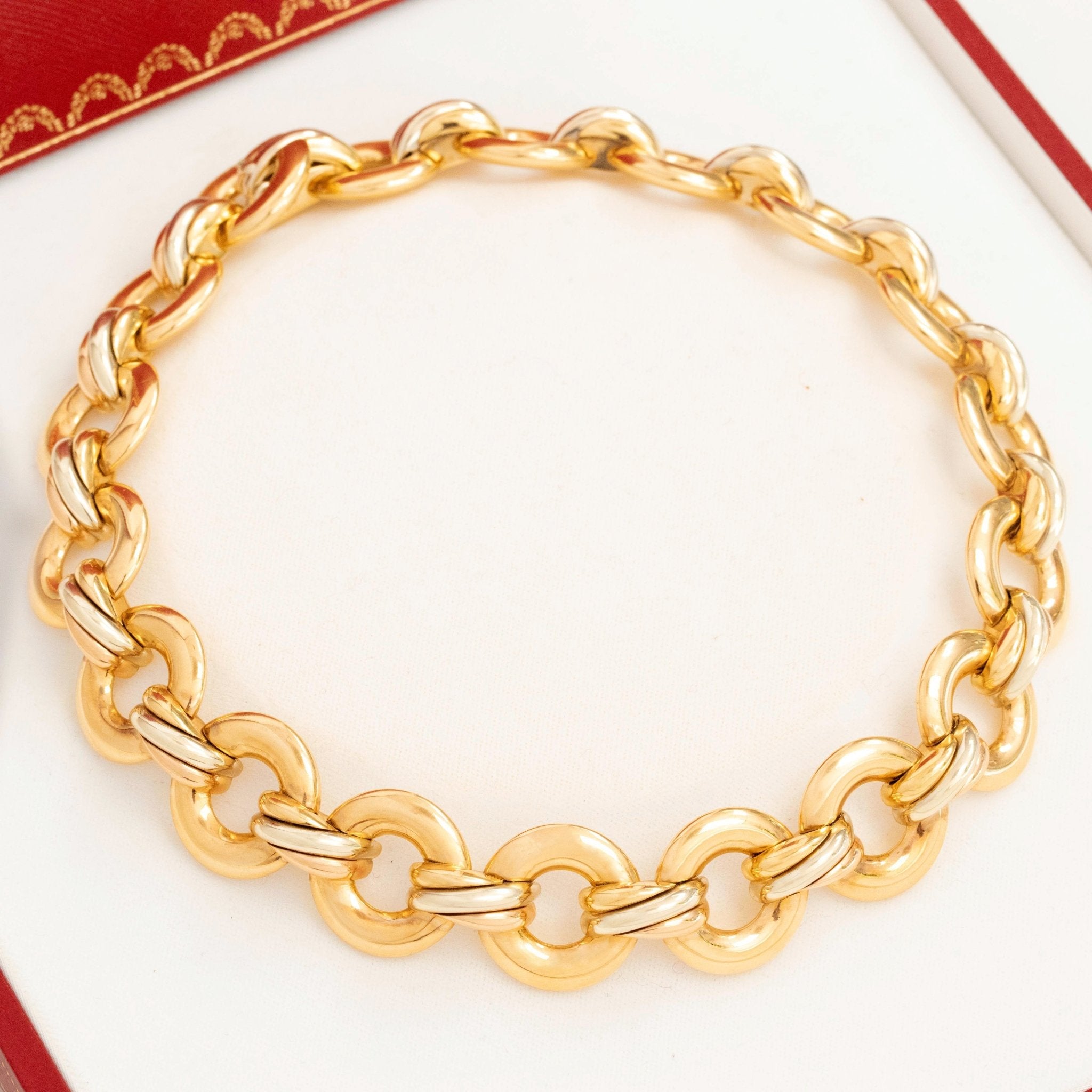 Vintage Trinity Choker Necklace by Cartier