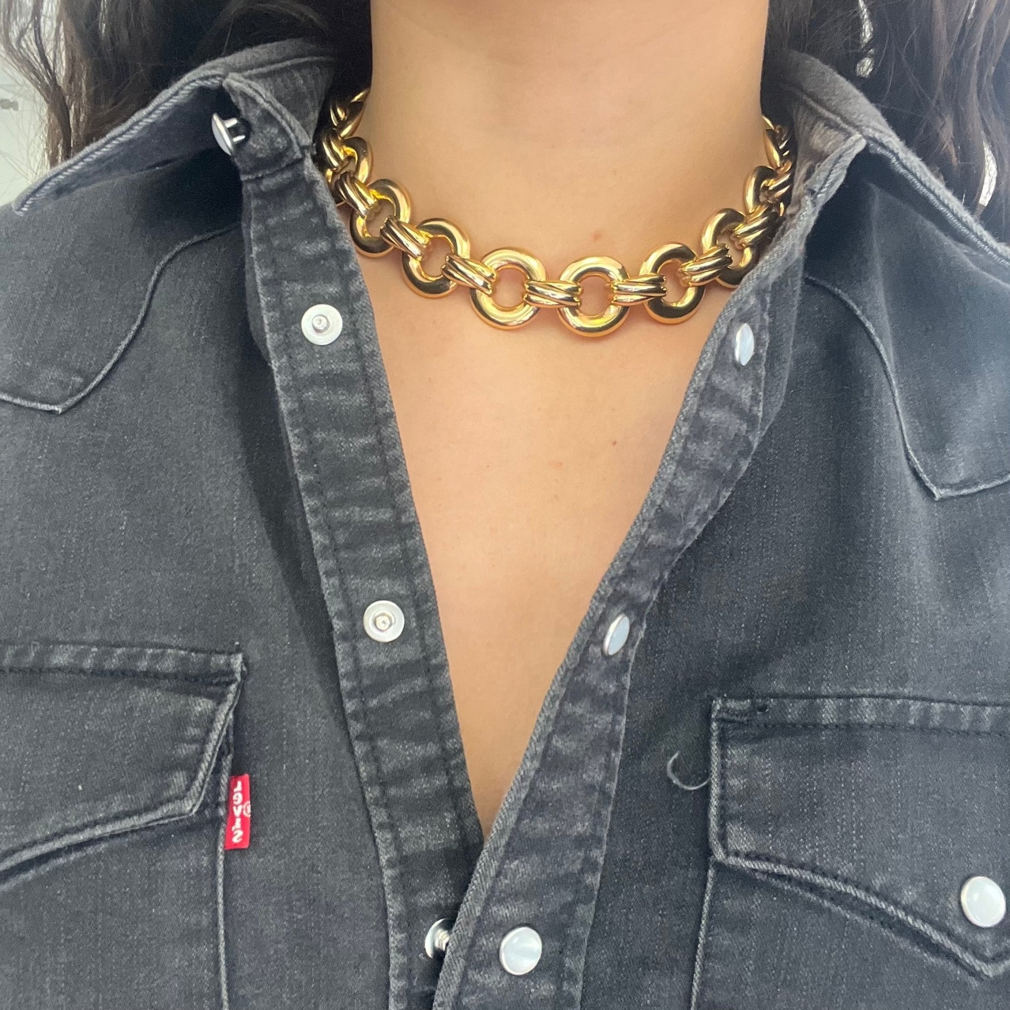 Vintage Trinity Choker Necklace by Cartier