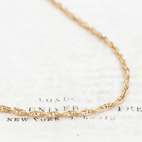Vintage Triple Link Necklace