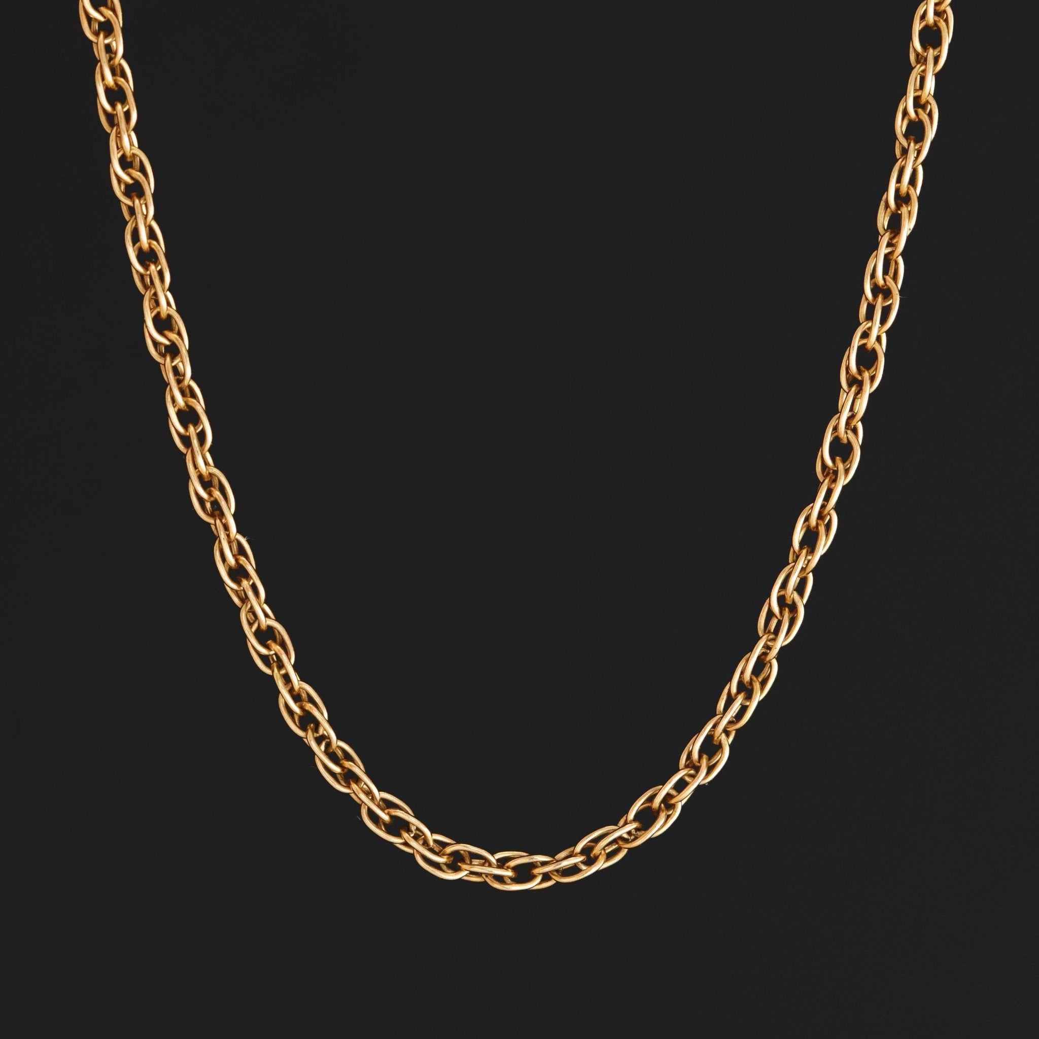 Vintage Triple Link Necklace
