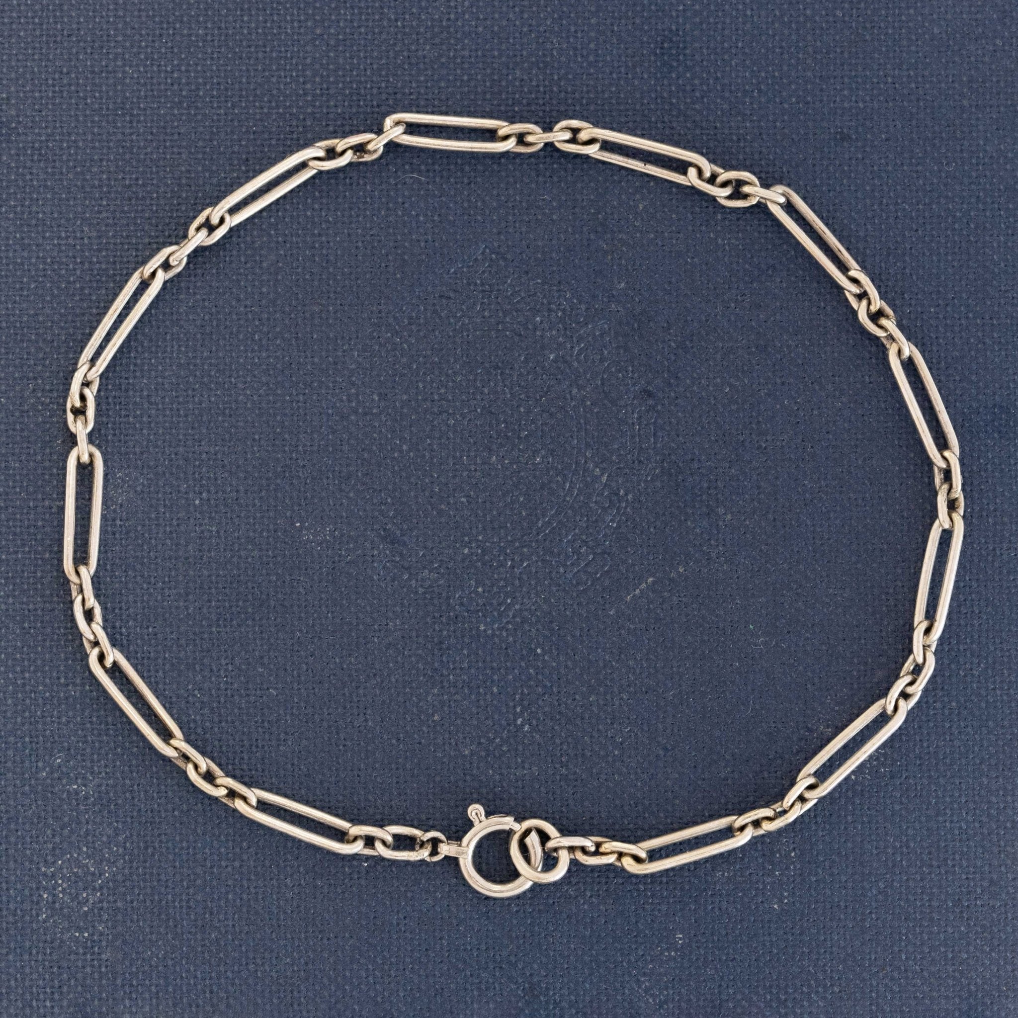 Vintage Trombone Link Bracelet