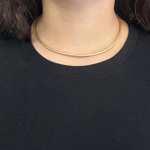 Vintage Tube Collar, Italian