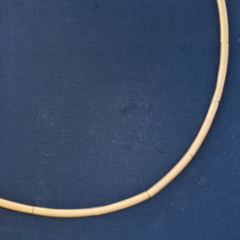 Vintage Tube Collar, Italian