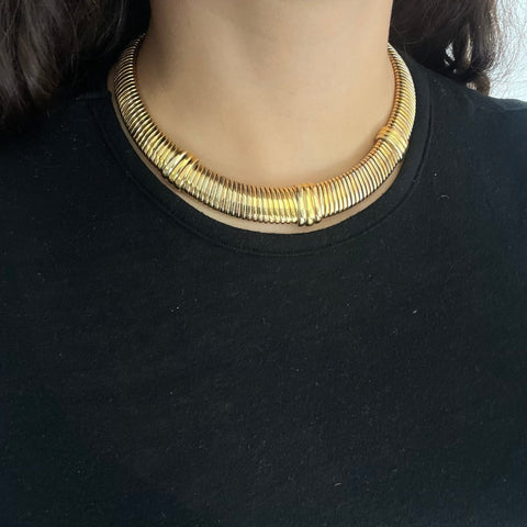 Vintage Tubogas Trinity Necklace by Cartier