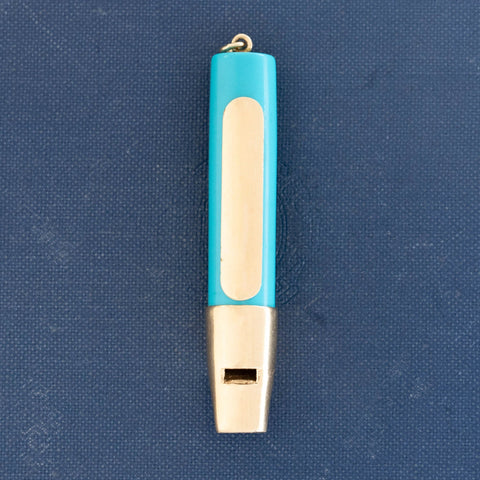 Vintage Turquoise Whistle Pendant