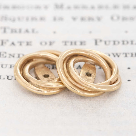 Vintage Twist Earrings Jacket