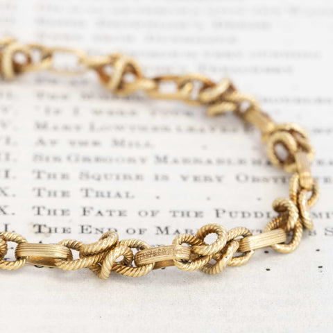 Vintage Twist Knot Chain, by Tiffany & Co.