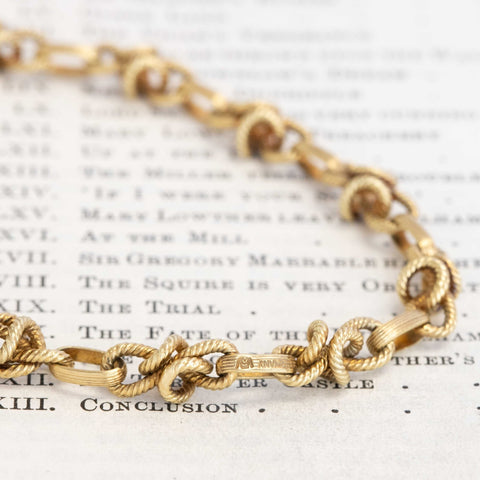 Vintage Twist Knot Chain, by Tiffany & Co.